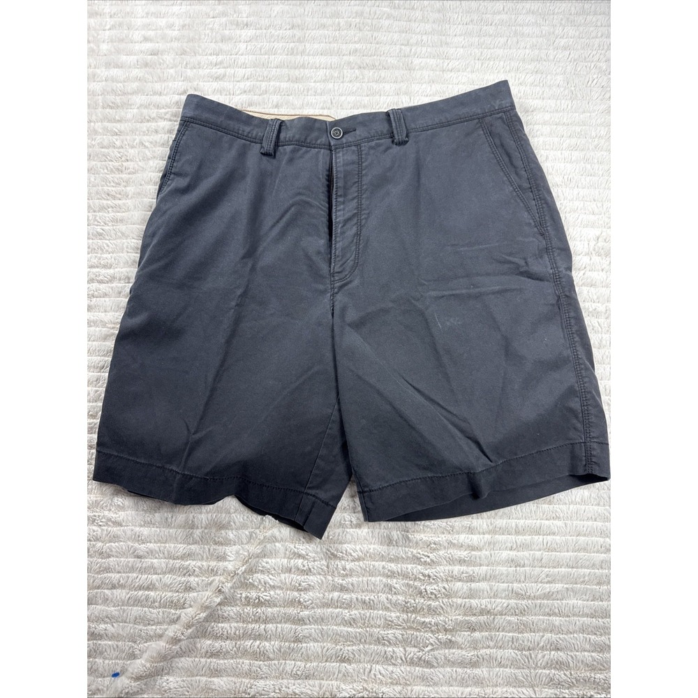 Tommy Bahama Shorts Mens 35x9 Chino Flat Front‎ Black Casual Beach Summer EUC - Picture 11 of 16